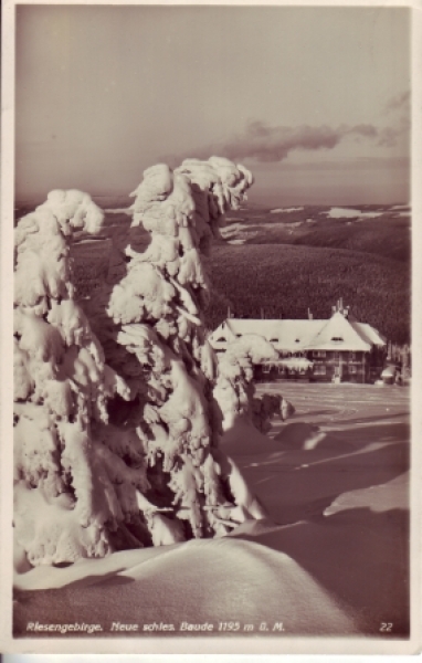 Krkonoše - Nová slezská bouda - PL 19xx 95 197 ●